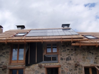 production électrique en site isolé bergerie en alpage chauffage solaire electricite solaire